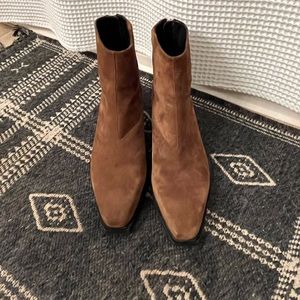 All Saints suede booties. Size 39.